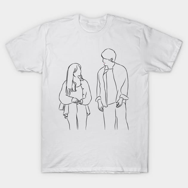 Tell Me That You Love Me Korean Drama T-Shirt by ArtRaft Pro